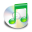 iTunes 7 Green Icon 32x32 png